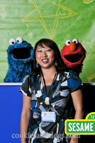 BlogHer '11 with Playskool and Sesame Street feat. Cookie Monster and Elmo