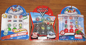Squinkies for Boys including Marvel, Hot Wheels, Cars 2