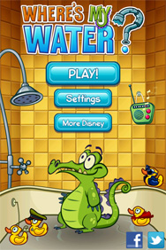 Where's My Water iPhone App by Disney