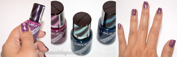 Layla magnetic polish, Magneffet , from Italy