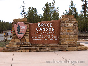 Bryce Canyon US National Park in Utah UT Hoodoo