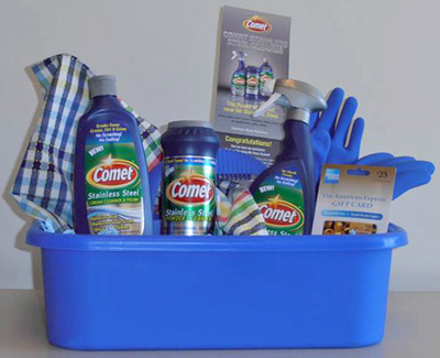 Comet Stainless Steel Appliance Cleaner $ Giveaway Caddy