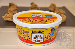 Nestle Toll House Chocolate Chip Cookies Tub