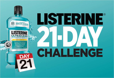 Listerine 21 Day Challenge Oral Care