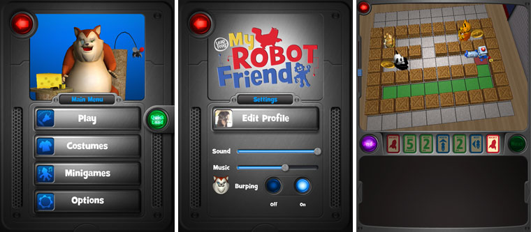 LeapFrog My Robot Friend iOS App for older children