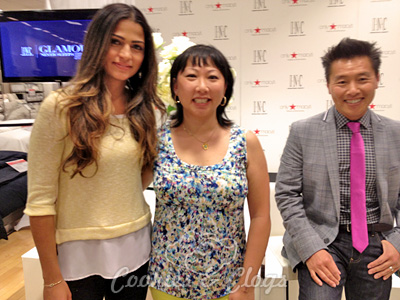 Macys INC Bedding Fashion Bedroom Collection Event with Model Camila Alves and HGTV Vern Yip