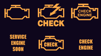 Cars | Check engine lights / logo icons with Delphi Connect and Delphi Connect with 4G LTE from Verizon. Saves an unnecessary trip to the mechanic shop!