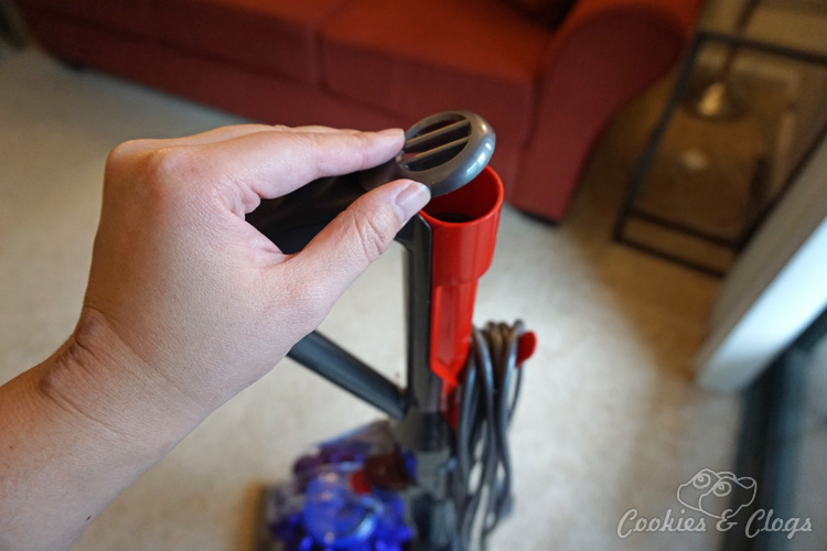 Home | Housecleaning | Technology | Electronics | The new Dyson Ball Animal upright vacuum is out but does it work well? Find out in this review featuring our family dog!