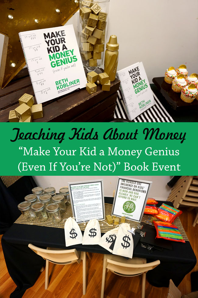 Cookies & Clogs | It can be tough teaching kids about money. “Make Your Kid a Money Genius (Even If You're Not)” by Beth Kobliner offers easy tips and trips to helping kids ages 3 to 23. Also, check out Beth Kobliner's answers during our live question and answer session interview event.