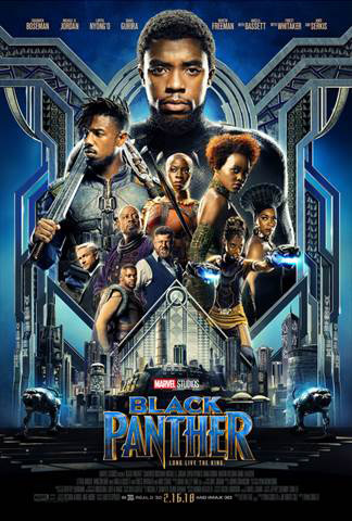 2018 Disney Movies Black Panther Poster